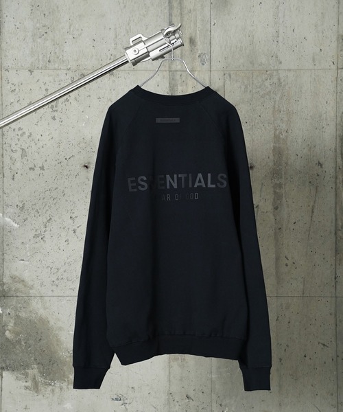 FOG ESSENTIALS(エフオージーエッセンシャルズ)の「"08"≪FOG ESSENTIALS≫裏起毛 スウェット バックロゴ プルオーバー トレーナー(スウェット・メンズ・ブラック・M/L/XL)」の7枚目の写真