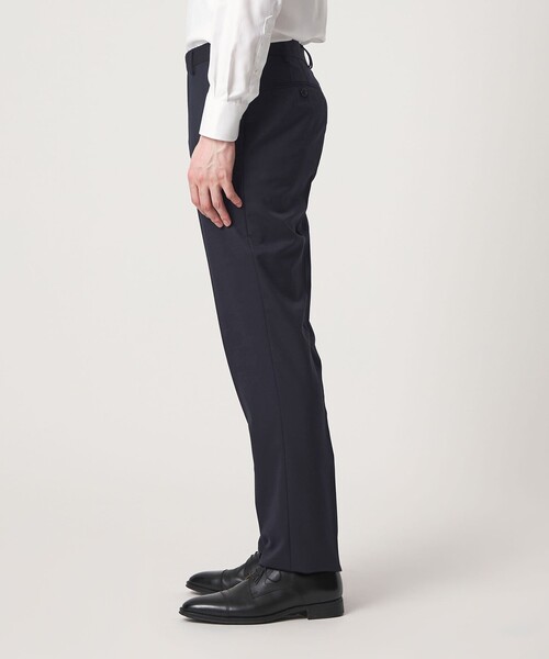 【NAVY】ブッチャー ノープリーツ スラックス-セットアップ対応-<A DAY IN THE LIFE> ブッチャー ノープリーツ スラックス-セットアップ対応-＜A DAY IN THE