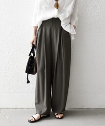 SHIPS any | SHIPS any:〈洗濯機可能〉リネンミックス 2タック テーパード パンツ(その他パンツ)