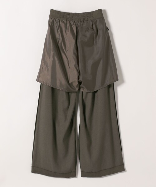 SHIPS any(シップス エニィ)の「SHIPS any:〈洗濯機可能〉リネンミックス 2タック テーパード パンツ(その他パンツ・レディース・クリーム/ダークオリーブ・38/36)」の21枚目の写真