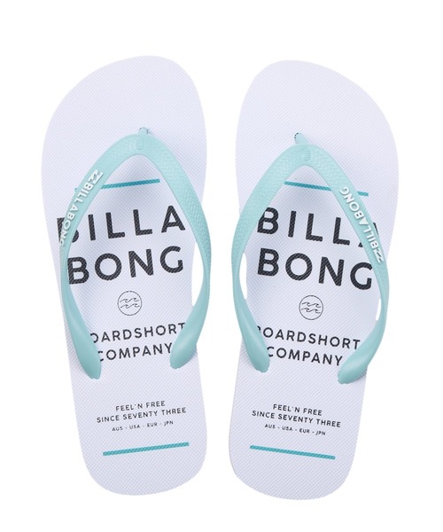 BILLABONG(ビラボン)の「BILLABONG メンズ SUNBLOCK THONGS ビーチサンダル 【2026年春夏モデル】(サンダル・メンズ・ブラック/ブルー系その他・28cm/26cm/27cm)」の2枚目の写真