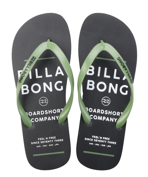 BILLABONG(ビラボン)の「BILLABONG メンズ SUNBLOCK THONGS ビーチサンダル 【2026年春夏モデル】(サンダル・メンズ・ブラック/ブルー系その他・28cm/26cm/27cm)」の1枚目の写真