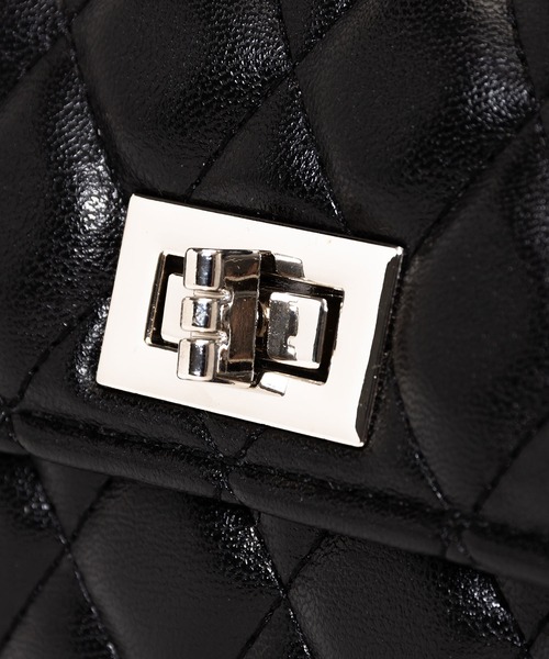 SVEC(シュベック)の「キルテイング 2WAY ショルダーバッグ(ショルダーバッグ・レディース・ホワイト/ブラック・FREE)」の12枚目の写真