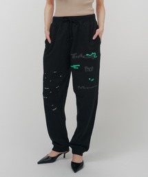 THINGS THAT MATTER | CHAOS PRINT SWEAT PANTS / カオス プリント スウェット パンツ/ZOZOTOWN限定商品(スウェットパンツ)