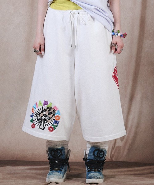 GALFY(ガルフィー)の「GALFY-おしゃぶりワンワンカラフルロゴショーツ(その他パンツ・メンズ・ブラック/ホワイト・XL/L)」の18枚目の写真