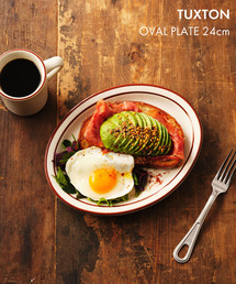 ACME FURNITURE（アクメファニチャー）の「【TUXTON/タクストン】 OVAL PLATE 24cm BR（食器）」