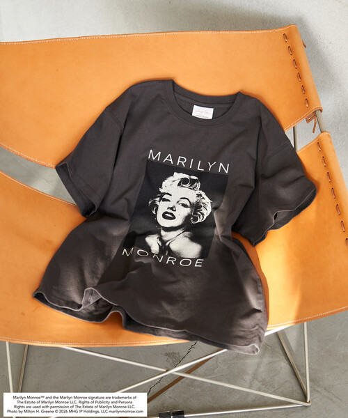 セール】マリリン・モンローCLOSE SHOT プリントTシャツ（Tシャツ