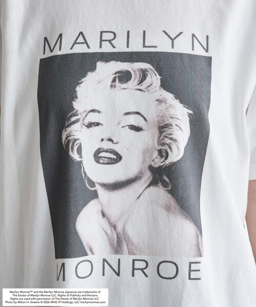 セール】マリリン・モンローCLOSE SHOT プリントTシャツ（Tシャツ