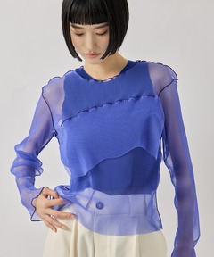 kotohayokozawa/コトハヨコザワ】GHOST TODO TOP SHORT SLEEVE +INNER 