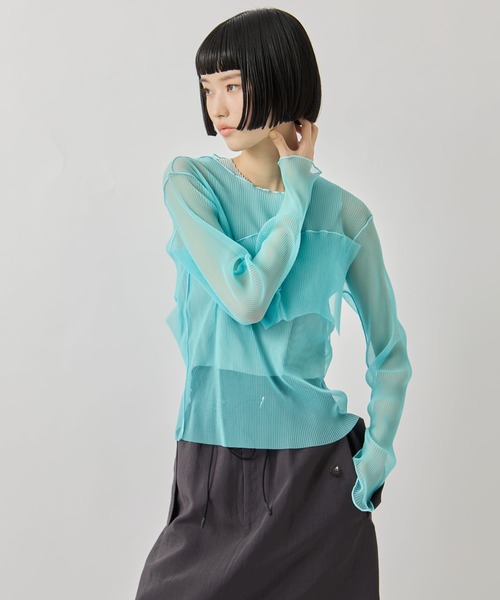 kotohayokozawa/コトハヨコザワ】GHOST TODO TOP *LONGSLEEVE +INNER