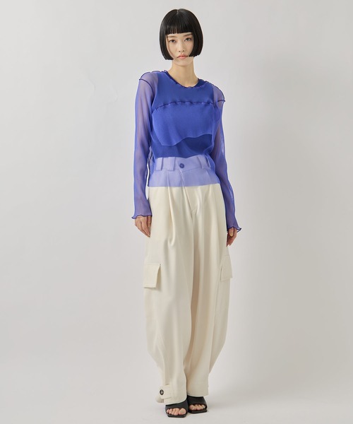 kotohayokozawa/コトハヨコザワ】GHOST TODO TOP *LONGSLEEVE +INNER
