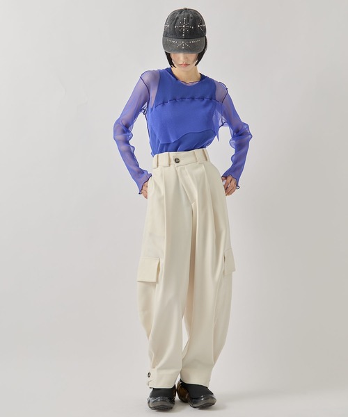 kotohayokozawa/コトハヨコザワ】GHOST TODO TOP *LONGSLEEVE +INNER