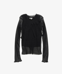 STUDIOUS（ステュディオス）の「【kotohayokozawa/コトハヨコザワ】GHOST TODO TOP *LONGSLEEVE +INNER/ゴーストトゥードゥトップロングスリーブインナー（Tシャツ/カットソー）」