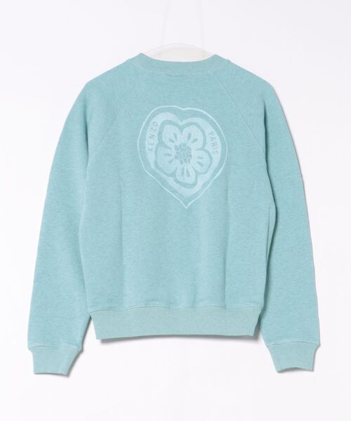 KENZO(ケンゾー)の「'KENZO Boke Heart' エンブロイダリー スウェット イン コットン(スウェット・レディース・ブルー系その他・SMALL/MEDIUM)」の8枚目の写真