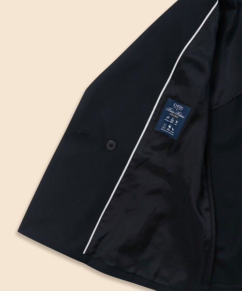 BROOKS BROTHERS(ブルックスブラザーズ)の「Brooks Brothers Explorer ウール ダブル4ボタンジャケット(テーラードジャケット・レディース・ネイビー・0/2/4/6)」の6枚目の写真