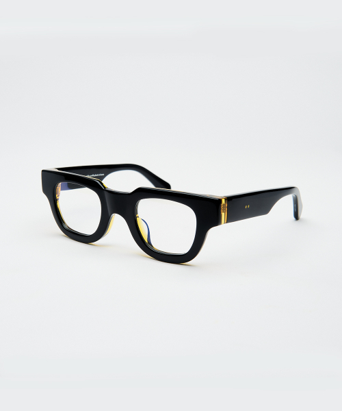 grafik:plastic（グラフィックプラスチック）の「moai 01_ black lemon（メガネ・メンズ・その他・FREE）」の2枚目の写真