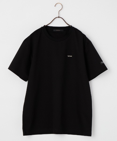 TATRAS（タトラス）の「[TATRAS/タトラス] 別注 DANILO ワンポイント刺繍ロゴ ショートスリーブTシャツ（Tシャツ/カットソー・レディース・ブラック/ホワイト・2/3/4/1）」の2枚目の写真