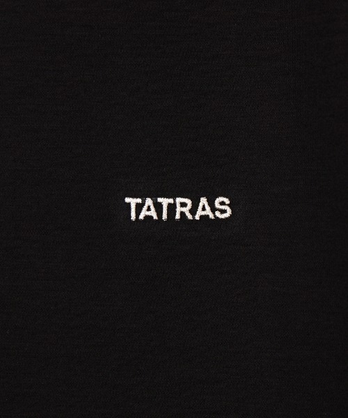 TATRAS（タトラス）の「[TATRAS/タトラス] 別注 DANILO ワンポイント刺繍ロゴ ショートスリーブTシャツ（Tシャツ/カットソー・レディース・ブラック/ホワイト・2/3/4/1）」の21枚目の写真