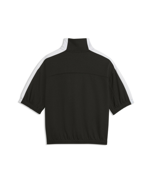 PUMA(プーマ)の「PUMA プーマ ウィメンズ T7 ショート スリーブ フルジップ ジャケット(ジャージ・レディース・チョコ/ブラック・LARGE/X-LARGE/SMALL/MEDIUM)」の6枚目の写真