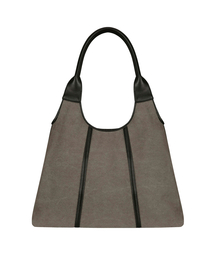 MINAV（ミナブ）の「パイピングキャンバスショルダーバッグ [ウォッシュドカーキ]（ショルダーバッグ）」