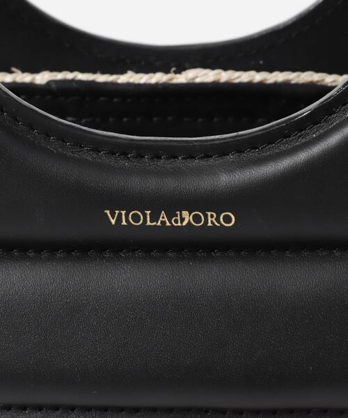 URBAN RESEARCH ROSSO WOMEN(アーバンリサーチ ロッソ)の「VIOLAd’ORO レザーハンドルアバカメッシュバッグ(ショルダーバッグ・レディース・ベージュ・-)」の7枚目の写真