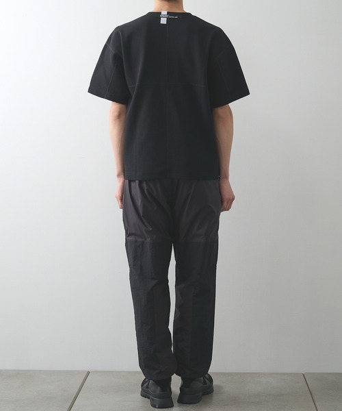 POLIQUANT(ポリクアント)の「【POLIQUANT/ポリクアント】別注 THE LINKED WAFFLE S/S TEE(Tシャツ/カットソー・メンズ・ブラック/ホワイト/ダークグレー・2/1/3/4)」の12枚目の写真