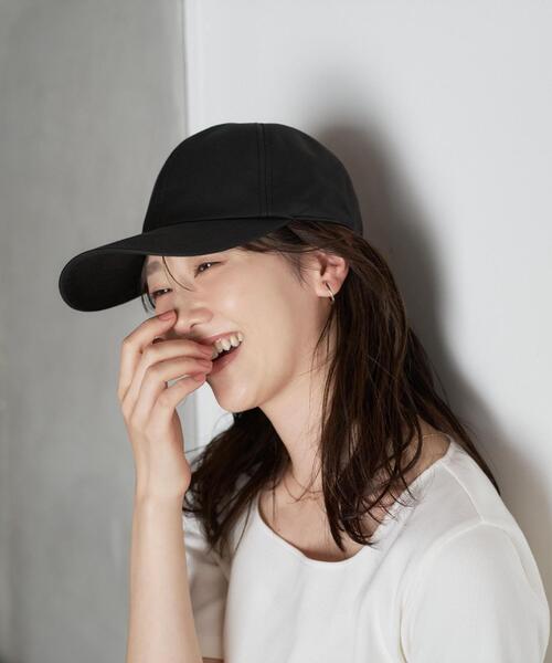 UNTITLED(アンタイトル)の「【撥水/UV】コットン混キャップ(キャップ・レディース・ベージュ/ブラック・99)」の11枚目の写真