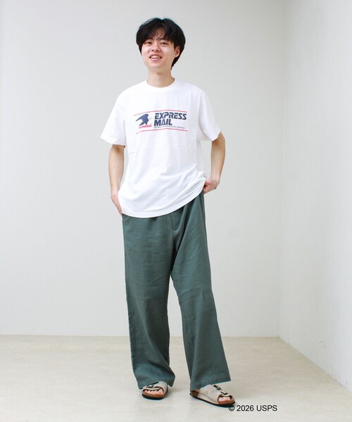 GOOD ROCK SPEED（グッドロックスピード）の「【GOOD ROCK SPEED】USPS ロゴTシャツ（Tシャツ/カットソー・メンズ・ホワイト系その他2/ホワイト系その他3・M/L）」の3枚目の写真