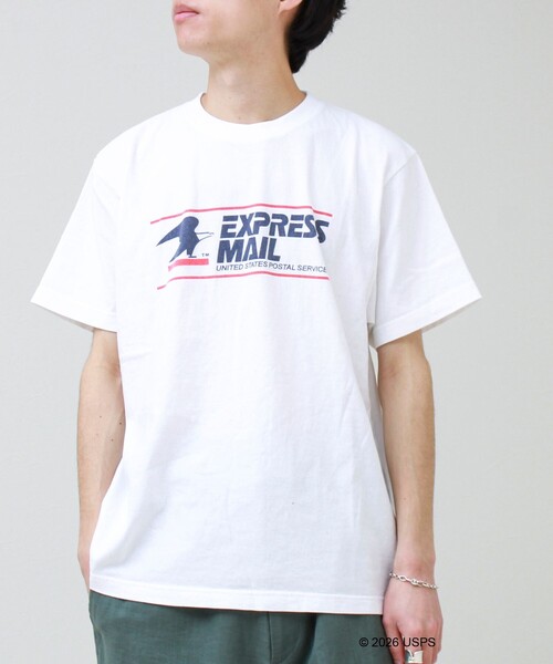GOOD ROCK SPEED（グッドロックスピード）の「【GOOD ROCK SPEED】USPS ロゴTシャツ（Tシャツ/カットソー・メンズ・ホワイト系その他2/ホワイト系その他3・M/L）」の4枚目の写真