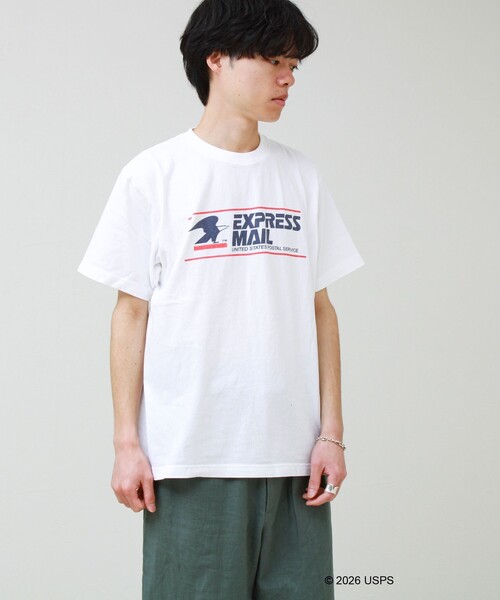 GOOD ROCK SPEED（グッドロックスピード）の「【GOOD ROCK SPEED】USPS ロゴTシャツ（Tシャツ/カットソー・メンズ・ホワイト系その他2/ホワイト系その他3・M/L）」の5枚目の写真