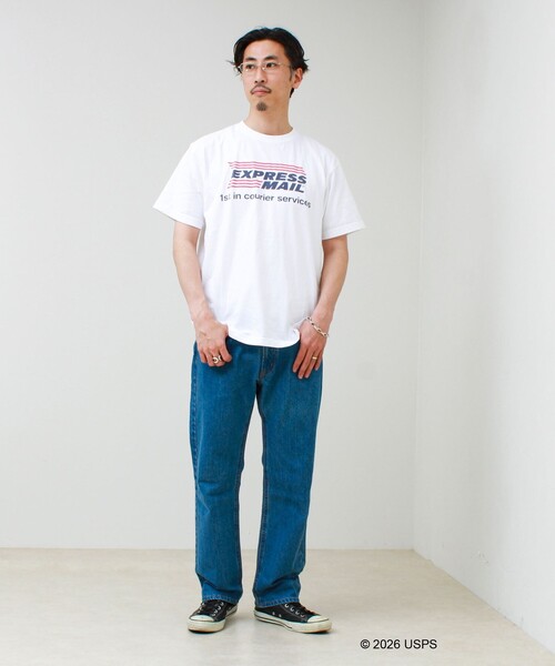 GOOD ROCK SPEED（グッドロックスピード）の「【GOOD ROCK SPEED】USPS ロゴTシャツ（Tシャツ/カットソー・メンズ・ホワイト系その他2/ホワイト系その他3・M/L）」の9枚目の写真