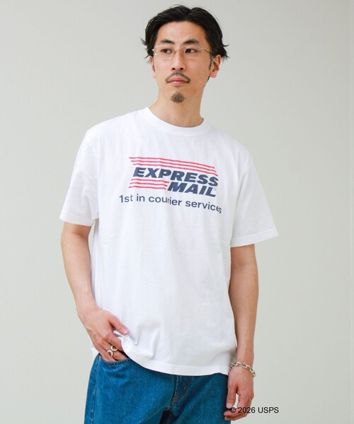 GOOD ROCK SPEED（グッドロックスピード）の「【GOOD ROCK SPEED】USPS ロゴTシャツ（Tシャツ/カットソー・メンズ・ホワイト系その他2/ホワイト系その他3・M/L）」の13枚目の写真