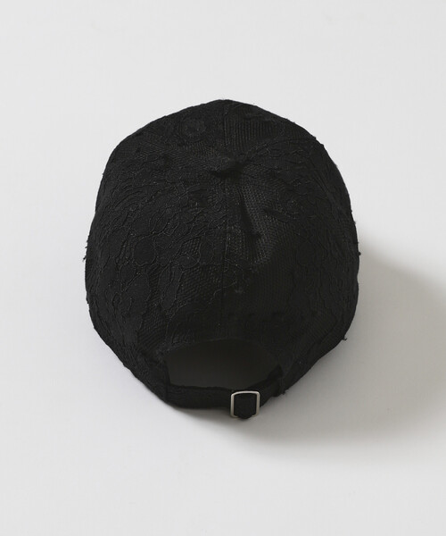 Firsthand(ファーストハンド)の「VIVIANO × Firsthand/ヴィヴィアーノ 別注 Lace Baseball Cap / レース ベースボール キャップ(キャップ・レディース・ブラック・FREE)」の5枚目の写真
