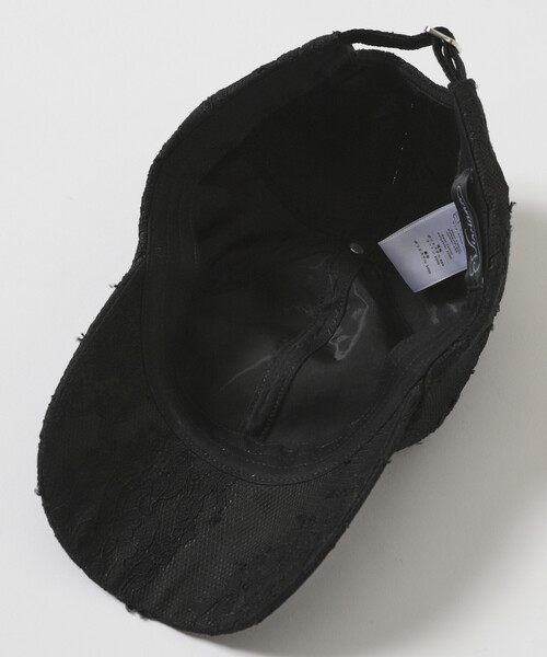 Firsthand(ファーストハンド)の「VIVIANO × Firsthand/ヴィヴィアーノ 別注 Lace Baseball Cap / レース ベースボール キャップ(キャップ・レディース・ブラック・FREE)」の10枚目の写真