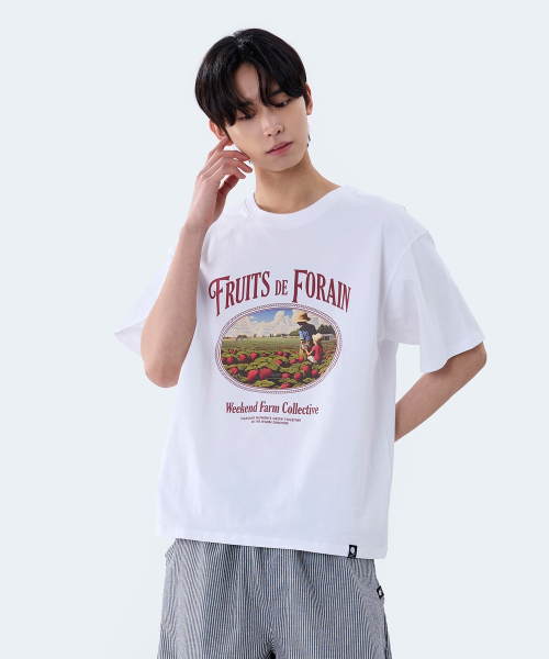 GHOST REPUBLIC(ゴーストリパブリック)の「ヴィンテージパームグラフィック半袖Tシャツ2カラーGT-385(Tシャツ/カットソー・レディース・ホワイト/ブラック・MEDIUM/LARGE/X-LARGE)」の4枚目の写真