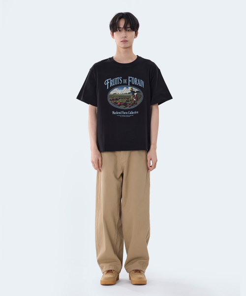 GHOST REPUBLIC(ゴーストリパブリック)の「ヴィンテージパームグラフィック半袖Tシャツ2カラーGT-385(Tシャツ/カットソー・レディース・ホワイト/ブラック・MEDIUM/LARGE/X-LARGE)」の14枚目の写真