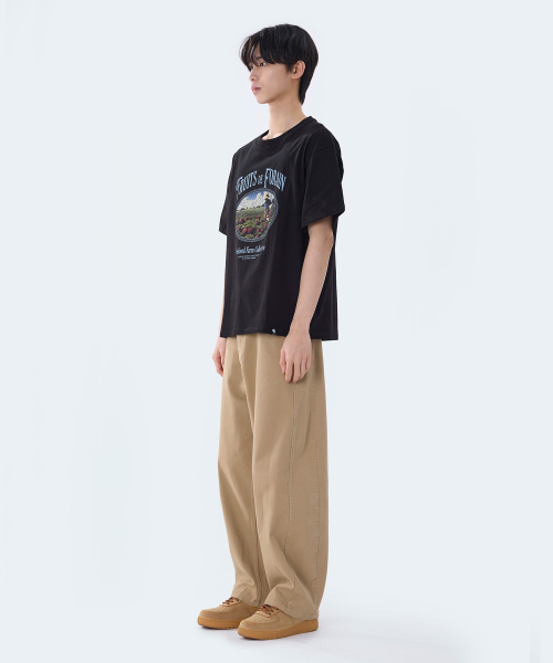 GHOST REPUBLIC(ゴーストリパブリック)の「ヴィンテージパームグラフィック半袖Tシャツ2カラーGT-385(Tシャツ/カットソー・レディース・ホワイト/ブラック・MEDIUM/LARGE/X-LARGE)」の15枚目の写真