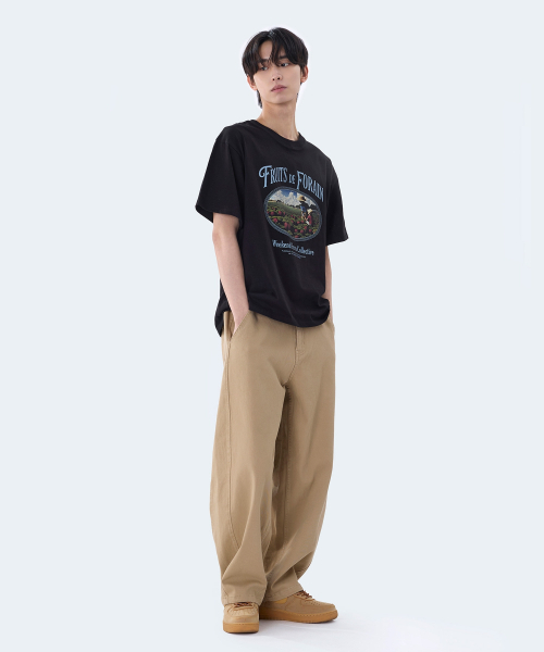 GHOST REPUBLIC(ゴーストリパブリック)の「ヴィンテージパームグラフィック半袖Tシャツ2カラーGT-385(Tシャツ/カットソー・レディース・ホワイト/ブラック・MEDIUM/LARGE/X-LARGE)」の17枚目の写真