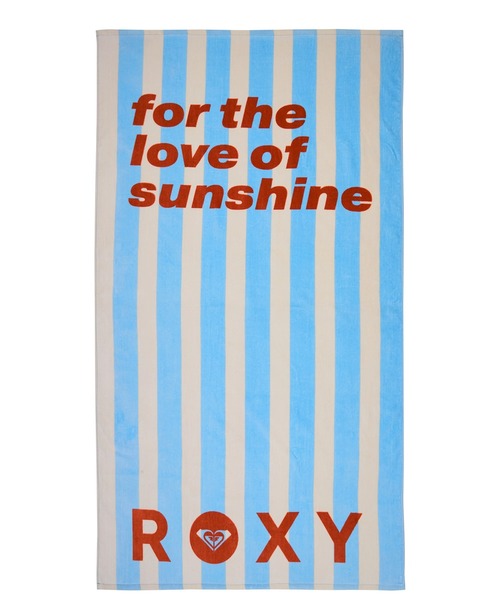 ROXY（ロキシー）の「ROXY/ロキシー タオル TROUBLE IN TOWN ERJAA04463（タオル・レディース・ホワイト×ブルー/ホワイト×ピンク・FREE）」の2枚目の写真