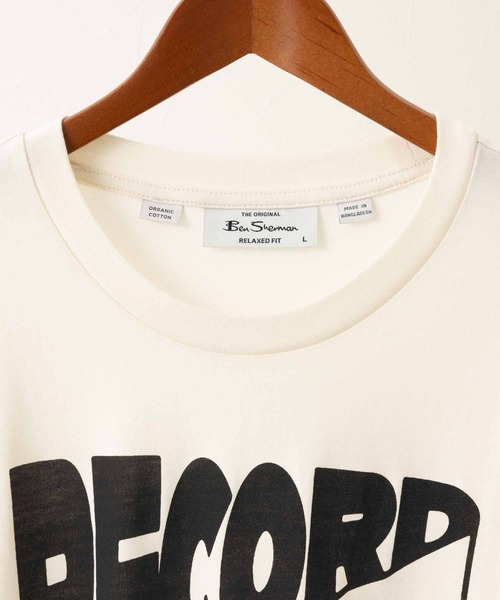 Ben Sherman(ベンシャーマン)の「レコードスワップTシャツ(Tシャツ/カットソー・メンズ・アイボリー・LARGE)」の2枚目の写真