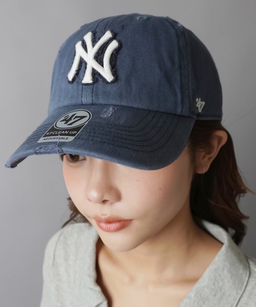 47/フォーティーセブン】ダメージローキャップ/MLB（キャップ）｜'47