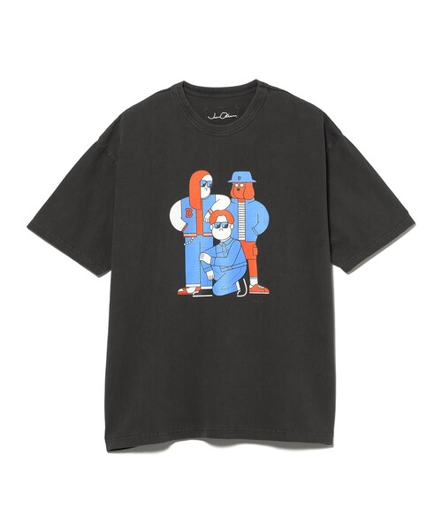 BEAMS T(ビームスティー)の「JUN OSON / T-shirt(Tシャツ/カットソー・メンズ・ブラック系その他4・MEDIUM/SMALL/X-LARGE/LARGE)」の1枚目の写真