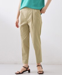 【XS-XL/着丈選べる】細見えストレッチテーパードパンツ
