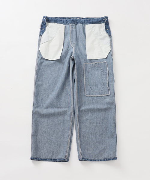 FRAMeWORK(フレームワーク)の「JOHNBULL/ジョンブル ライトデニムビブレスワークパンツ(デニムパンツ・レディース・ブルー系その他・SMALL/MEDIUM)」の11枚目の写真