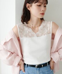 DISCOAT | 【WEB限定】レースタンクトップ(タンクトップ)