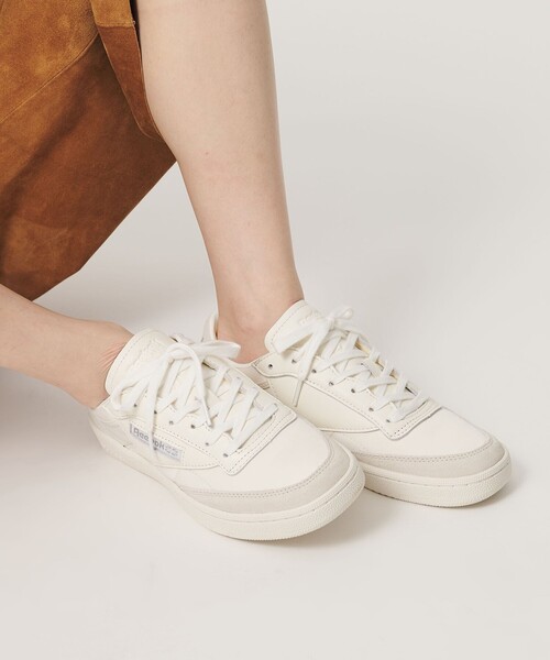 Reebok(リーボック)の「【別注】<Reebok>CLUB C 85 Vintage スニーカー(スニーカー・レディース・オフホワイト・25cm/24cm/23.5cm/24.5cm/23cm)」の10枚目の写真