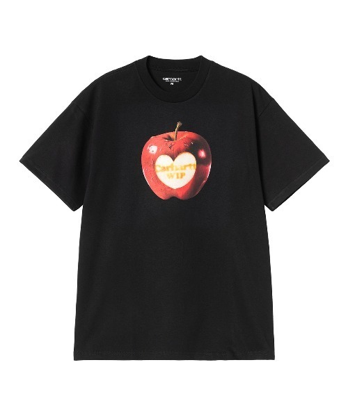 Carhartt WIP（カーハートダブリューアイピー）の「Carhartt WIP S/S SPOILED T-SHIRT（カーハートワークインプログレス ショートスリーブ スポイルド Tシャツ）（Tシャツ/カットソー・メンズ・ホワイト/ブラック・X-LARGE/LARGE/MEDIUM/SMALL）」の2枚目の写真