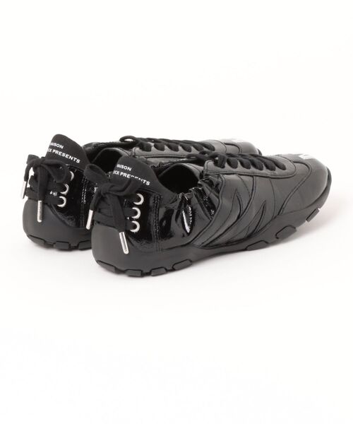 Scrap Book（スクラップブック）の「【MAISON MAVERICK PRESENTS】Ballerina Track Sneakers（スニーカー・レディース・ブラック/シルバー・24.5/24）」の4枚目の写真