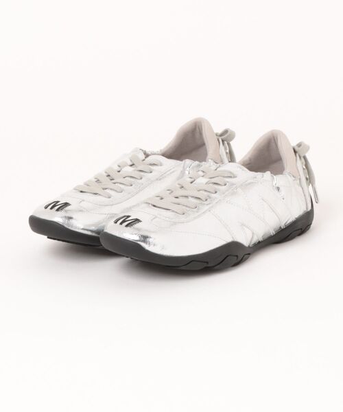 Scrap Book（スクラップブック）の「【MAISON MAVERICK PRESENTS】Ballerina Track Sneakers（スニーカー・レディース・ブラック/シルバー・24.5/24）」の8枚目の写真