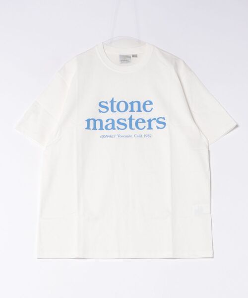 Gramicci(グラミチ)の「【GRAMICCI】STONEMASTERS TEE(Tシャツ/カットソー・メンズ・ホワイト/カーキ・LARGE)」の2枚目の写真